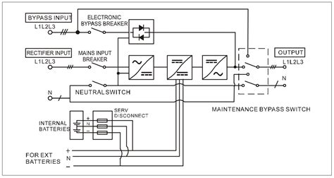 ups bypass switch wiring diagram 